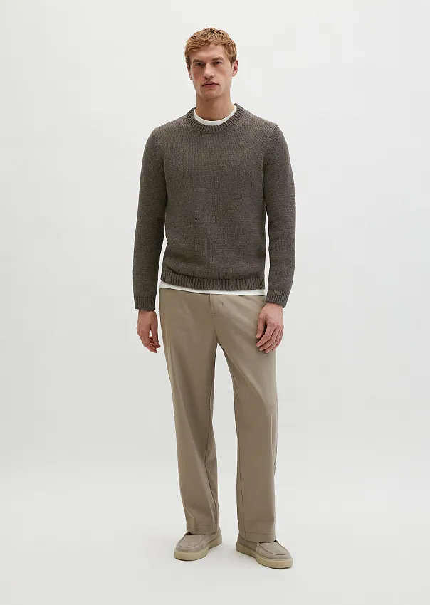 Свитер из смесового хлопка 