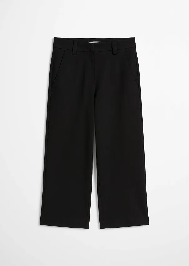 Широкие брюки из трикотажа интерлок Marc o'Polo - фото 6