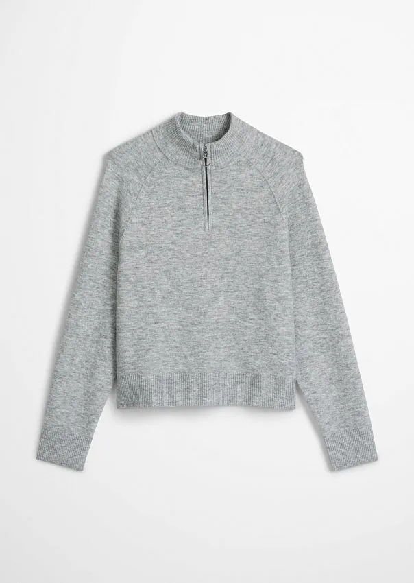 Джемпер с высоким воротом из мягкой смесовой шерсти Marc o'Polo - фото 6