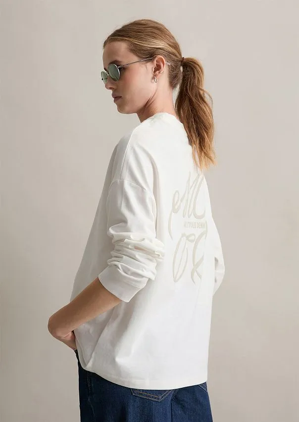 Лонгслив из органического хлопка Marc o'Polo - фото 1