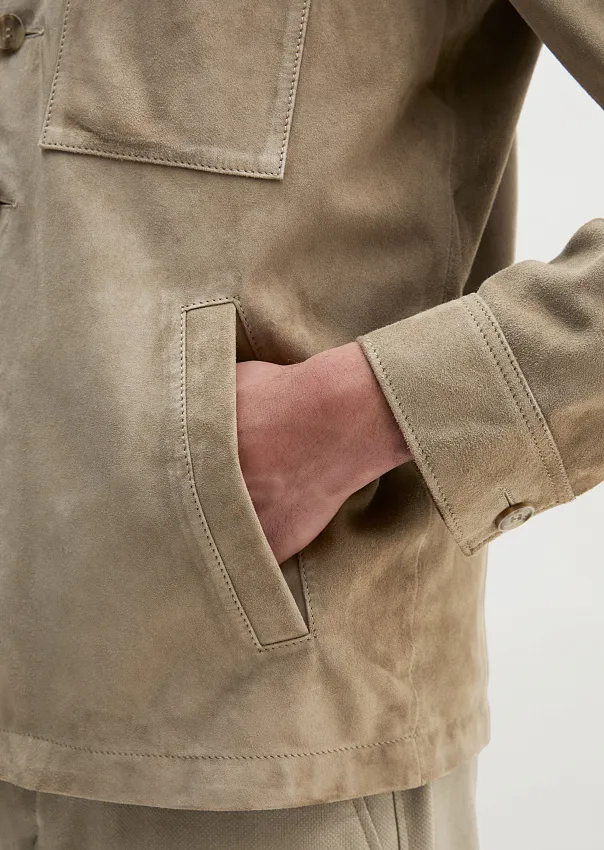 Куртка из натуральной замши Marc o'Polo - фото 4