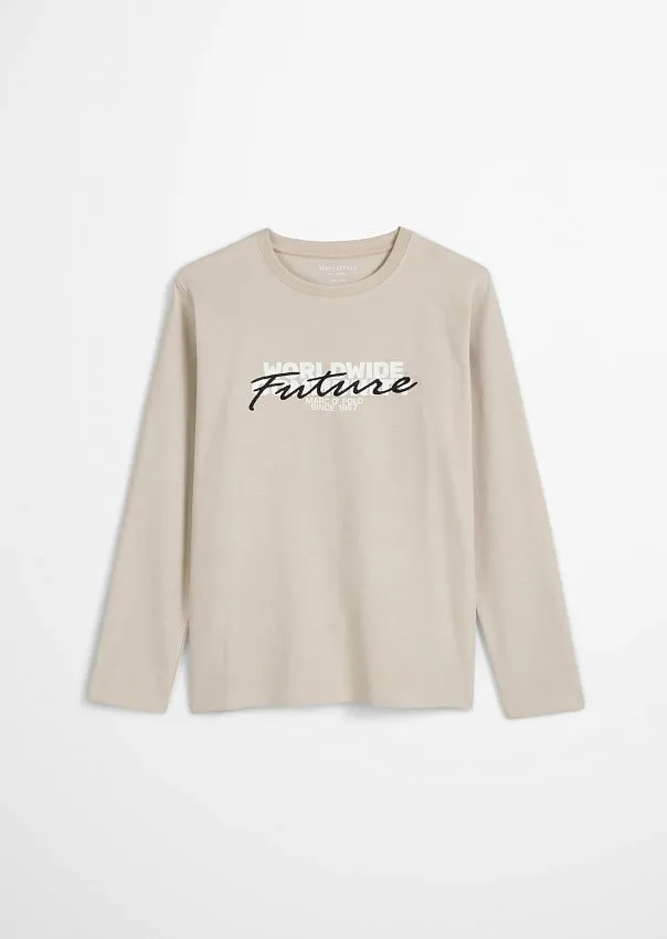 Лонгслив из органического хлопка Marc o'Polo - фото 3