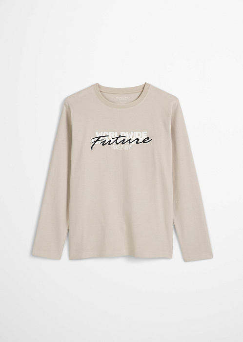 Лонгслив из органического хлопка