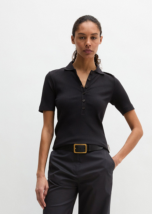 Поло из смесового модала TENCEL™
