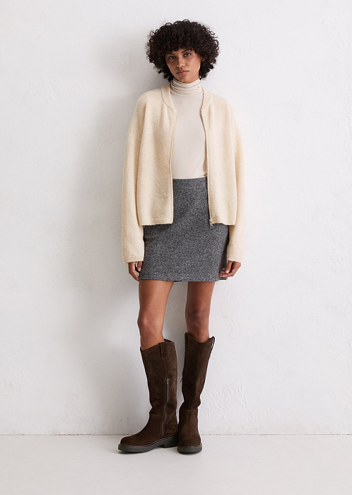 Кардиган на молнии