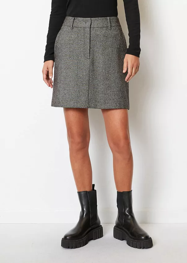 Мини-юбка прямого кроя Marc o'Polo - фото 3