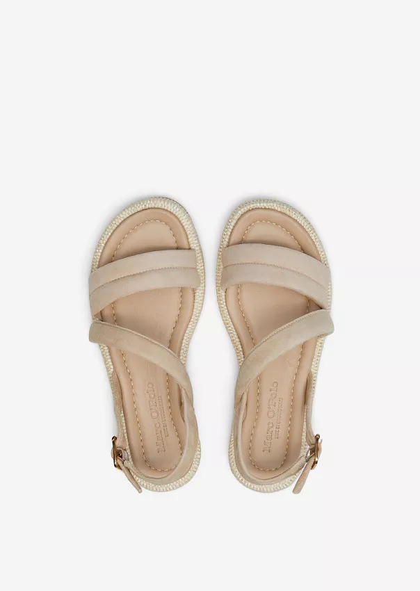 Замшевые сандалии Marc o'Polo - фото 4