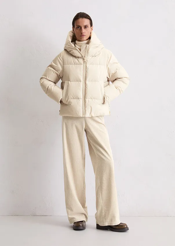 Пуховик с фиксированным капюшоном Marc o'Polo - фото 3