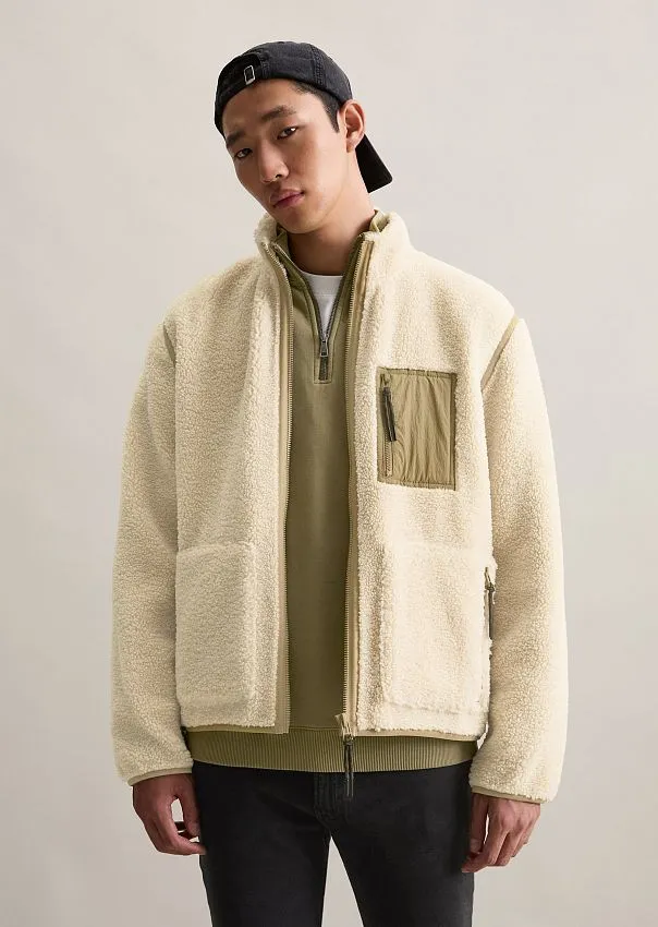 Плюшевая куртка с воротником-стойкой Marc o'Polo - фото 1