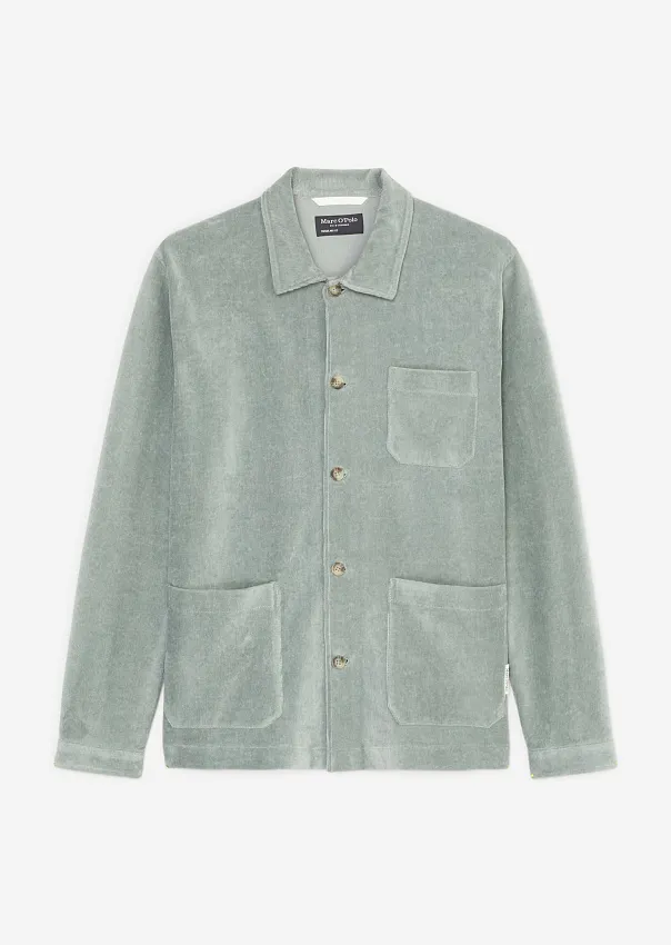 Вельветовая верхняя рубашка из органического хлопка