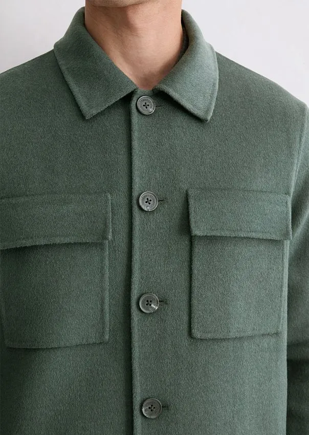 Верхняя рубашка из смесовой шерсти Marc o'Polo - фото 4