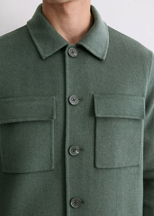 Рубашка верхняя из смесовой шерсти