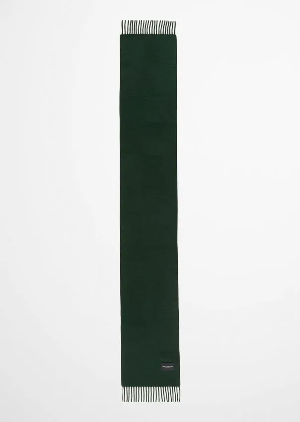 Шарф из чистой шерсти