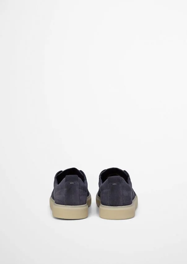 Кеды из натуральной замши