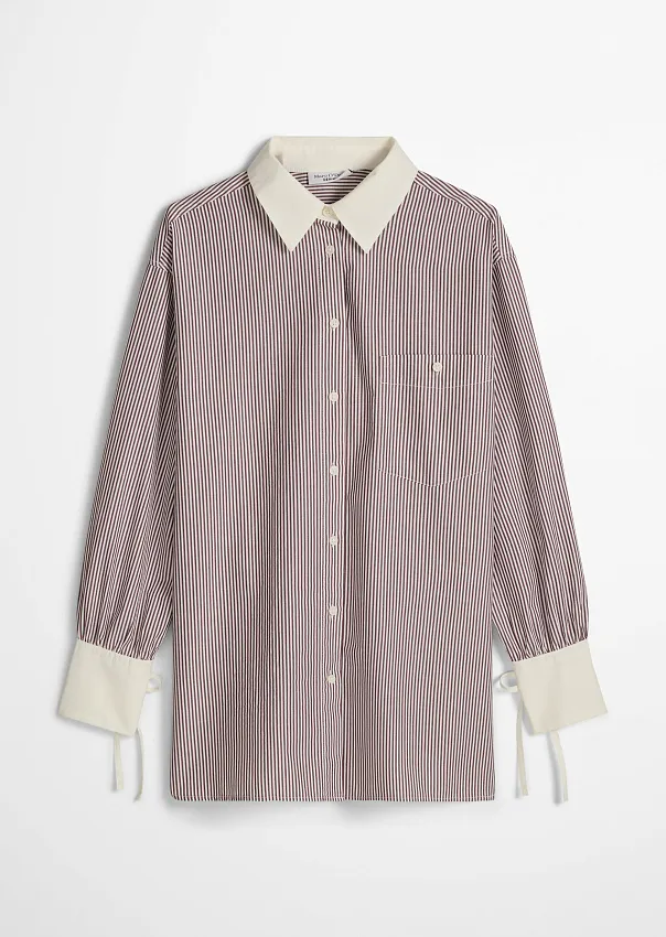 Рубашка из хлопкового поплина
