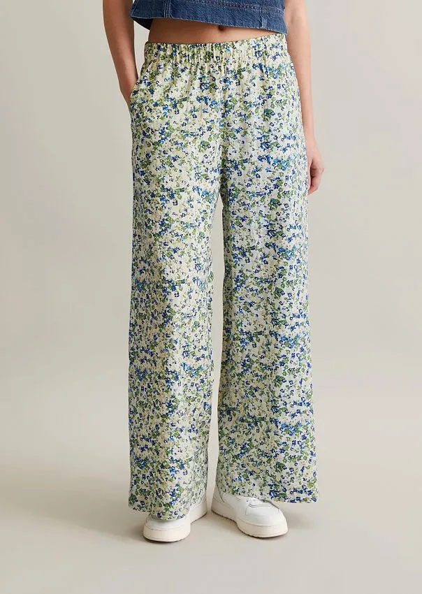 Широкие брюки из вискозы и органического хлопка Marc o'Polo - фото 3