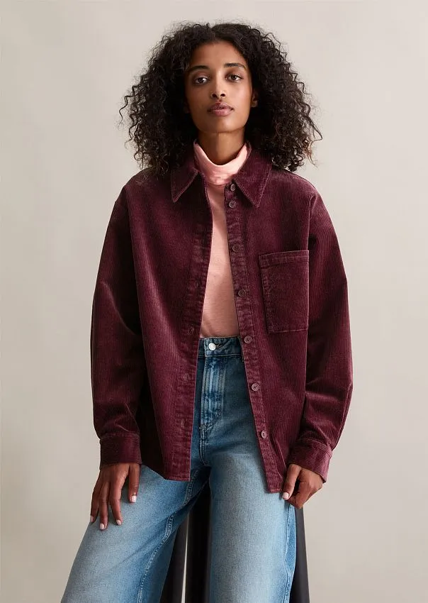 Рубашка из вельвета 
 Marc o'Polo - фото 1