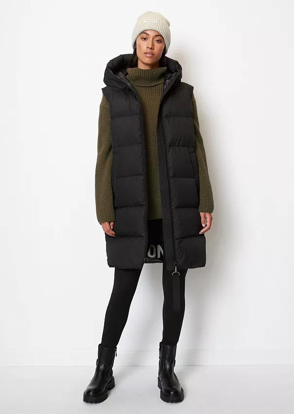 Пуховый жилет с капюшоном Marc o'Polo - фото 3