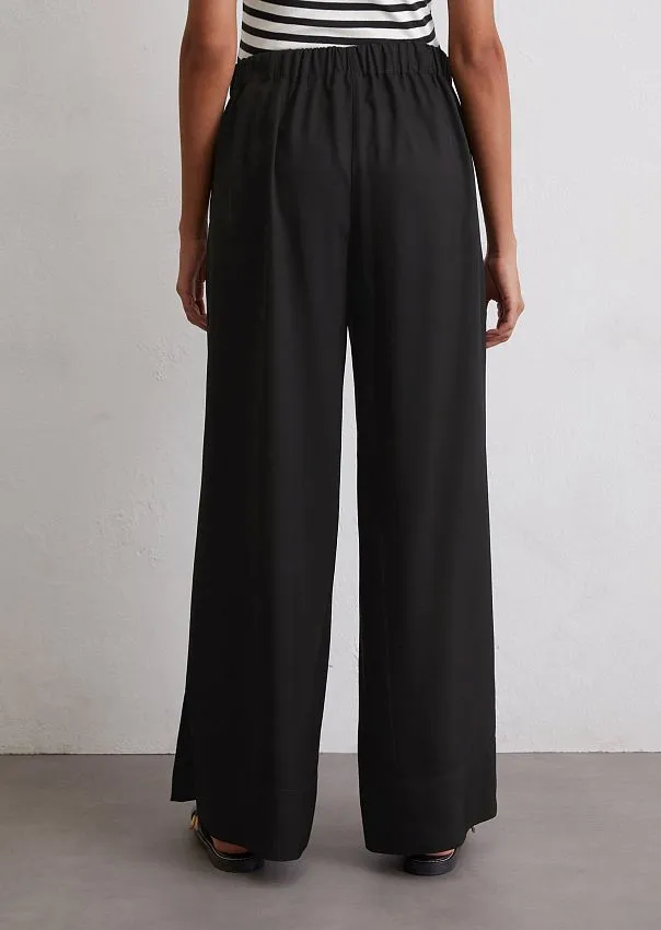 Широкие брюки из струящегося твила Marc o'Polo - фото 2