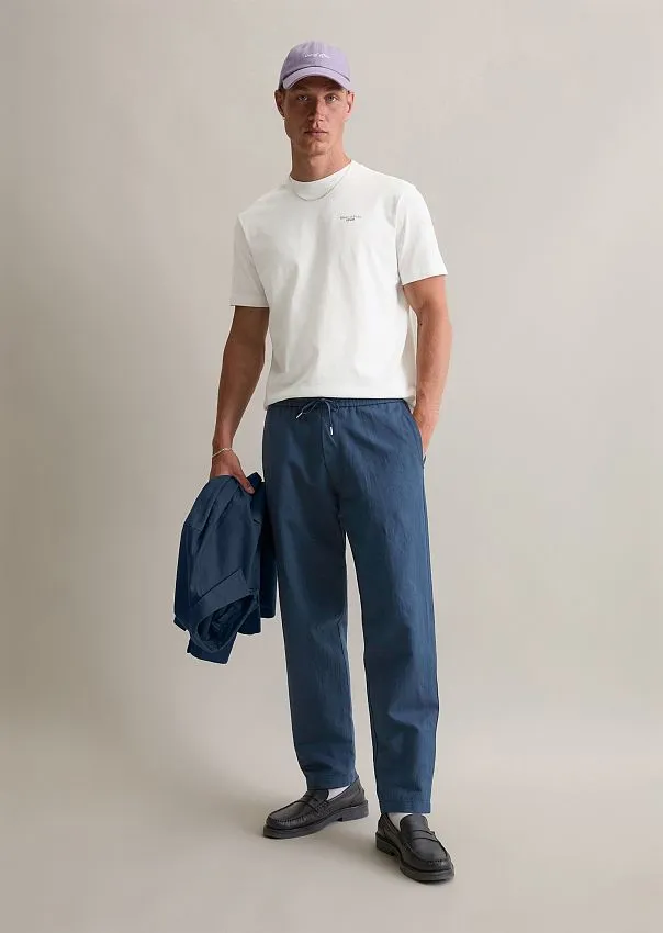 Прямые брюки изо льна и органического хлопка Marc o'Polo - фото 1