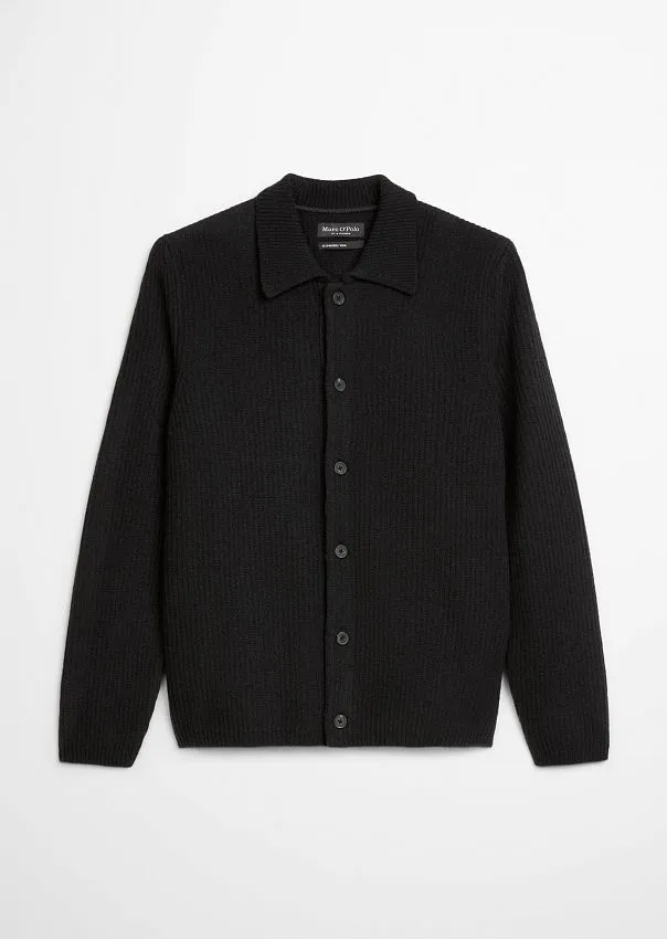 Кардиган из шерсти и хлопка Marc o'Polo - фото 6