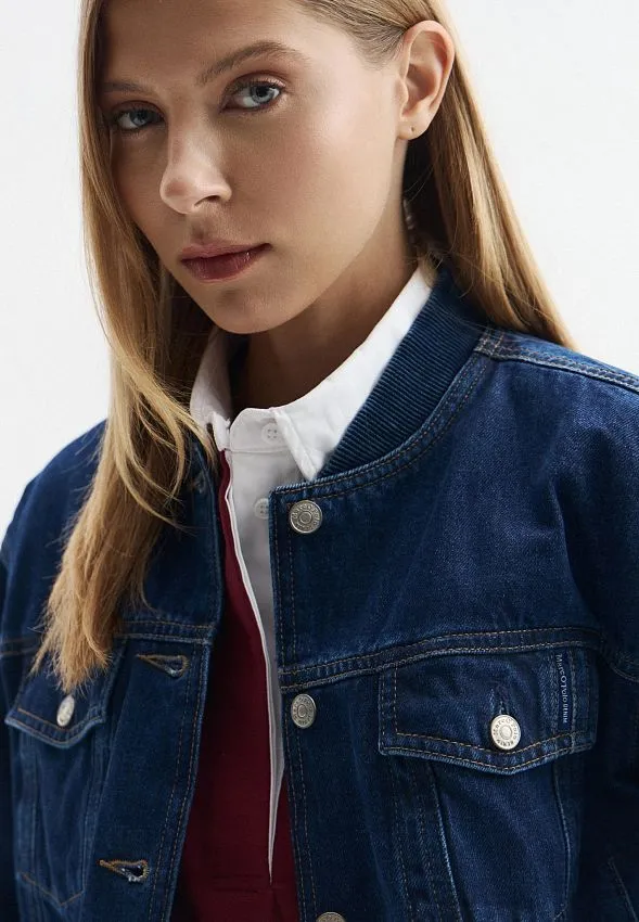 Куртка-бомбер джинсовая Marc o'Polo - фото 5