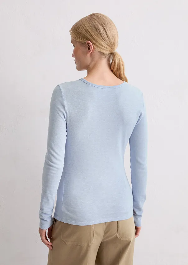 Лонгслив из органического хлопка