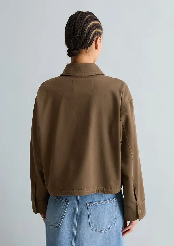 Куртка из смеси хлопка и лиоцелла