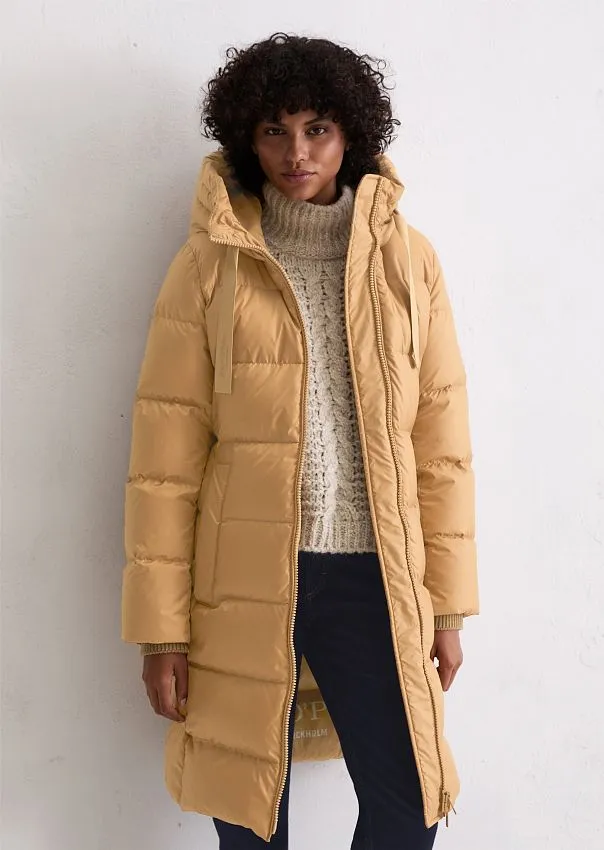 Пуховик с фиксированным капюшоном Marc o'Polo - фото 1