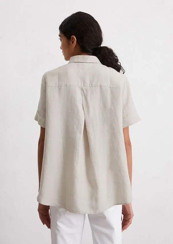 Рубашка из чистого льна Marc o'Polo - фото 2