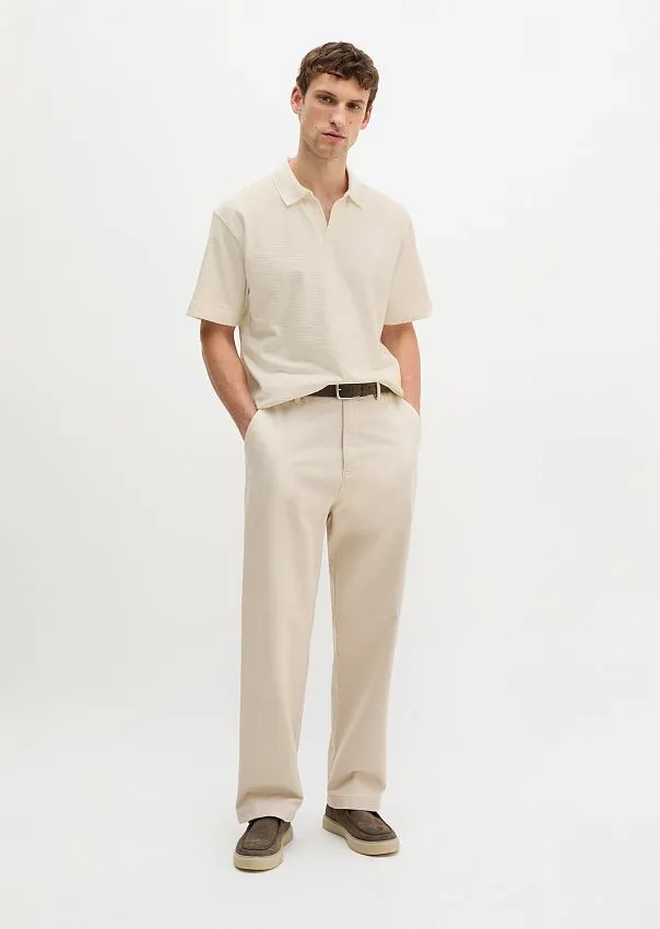 Поло из плотного джерси