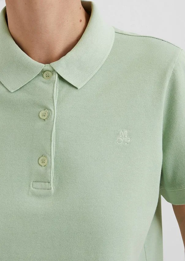Поло из смесового хлопка Marc o'Polo - фото 4