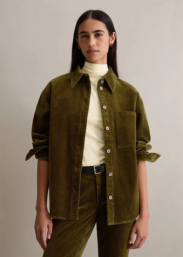 Рубашка из вельвета 
 Marc o'Polo - фото 1