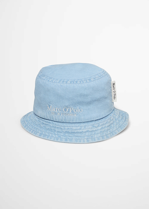 Панама джинсовая из органического хлопка