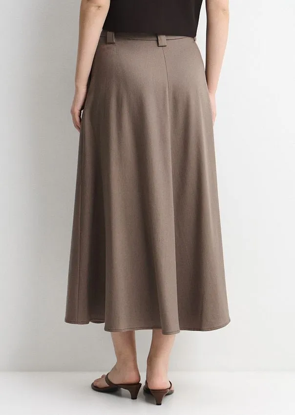 Юбка миди из лиоцелла