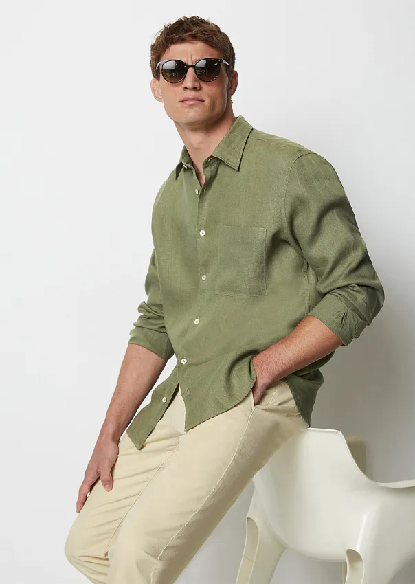 Рубашка из чистого льна