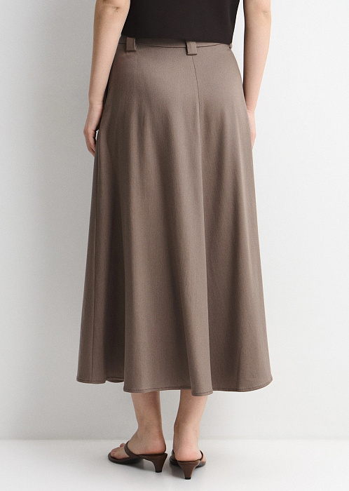 Юбка миди из лиоцелла