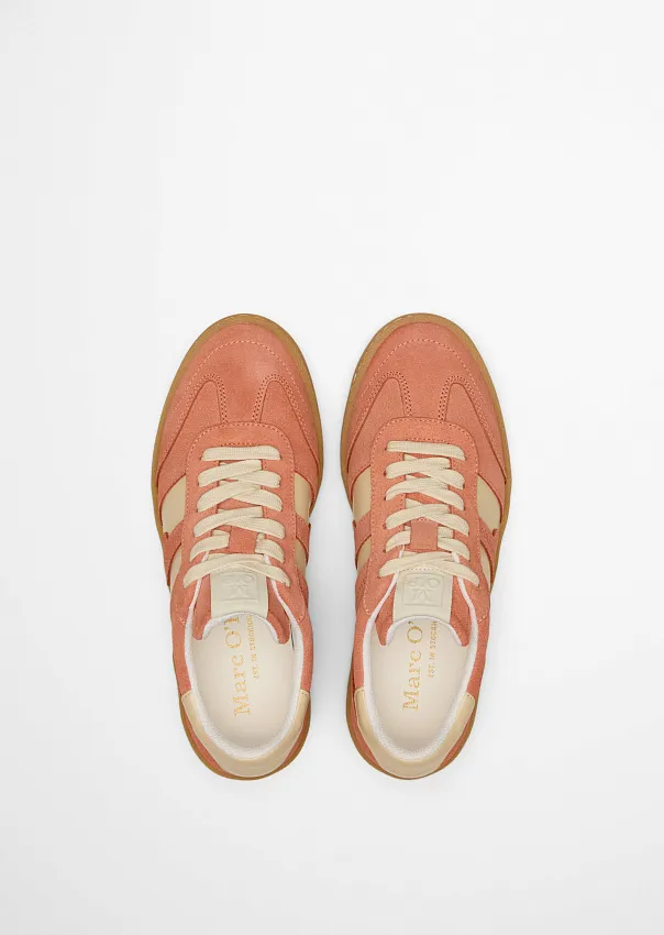 Кеды из натуральной замши