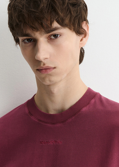 Футболка из хлопкового джерси