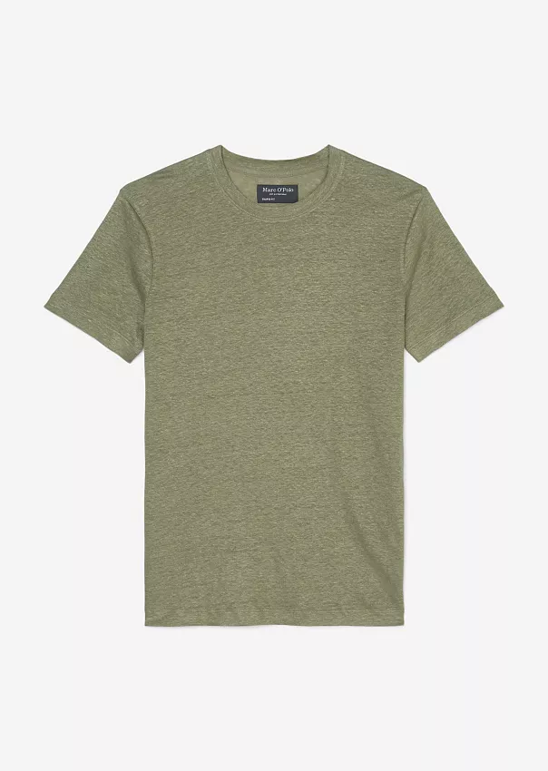 Льняная футболка приталенного кроя MASTERS OF LINEN® Marc o'Polo - фото 1