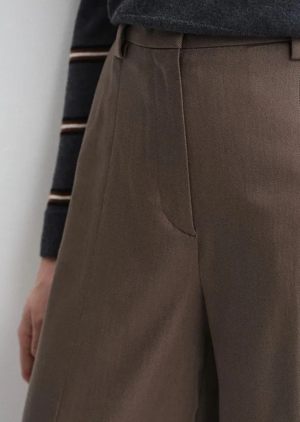 Брюки широкие из лиоцелла