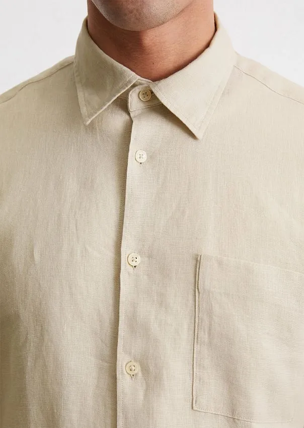 Рубашка из чистого льна Marc o'Polo - фото 4