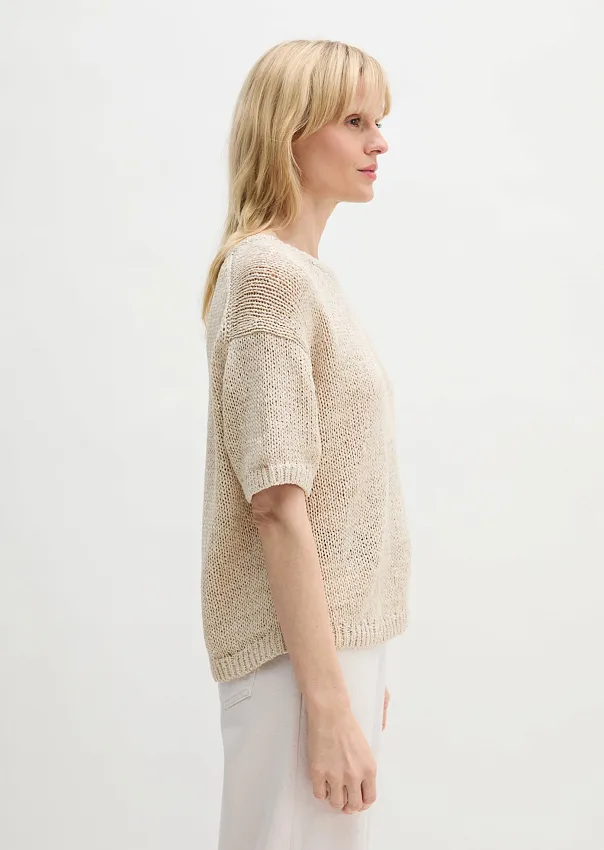 Свитер из смесового хлопка
