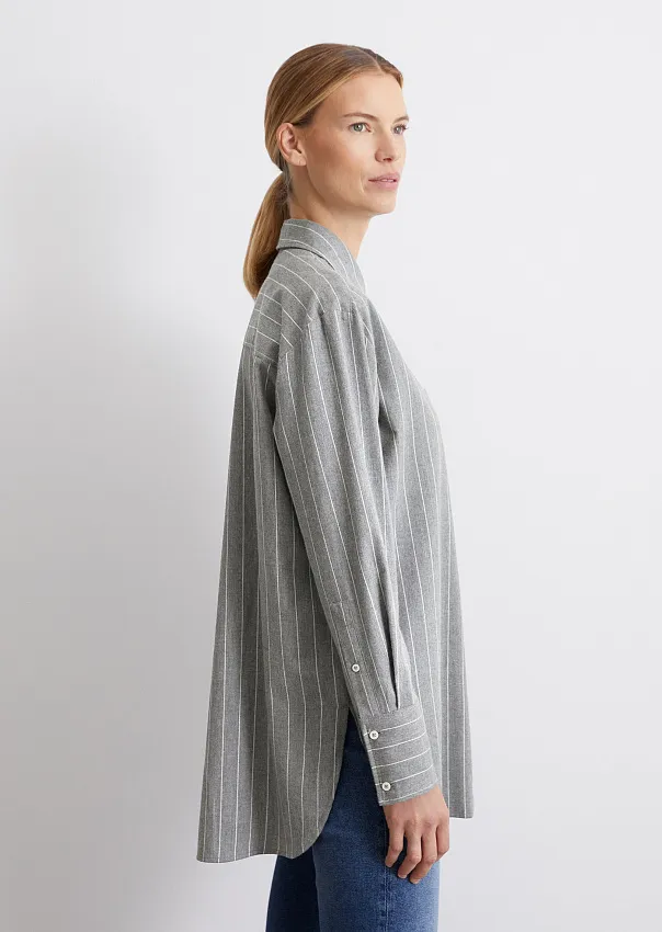 Фланелевая рубашка из органического хлопка