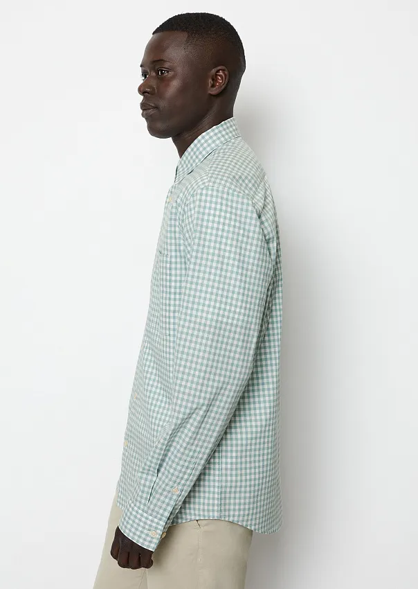 Рубашка в клетку из органического хлопка
