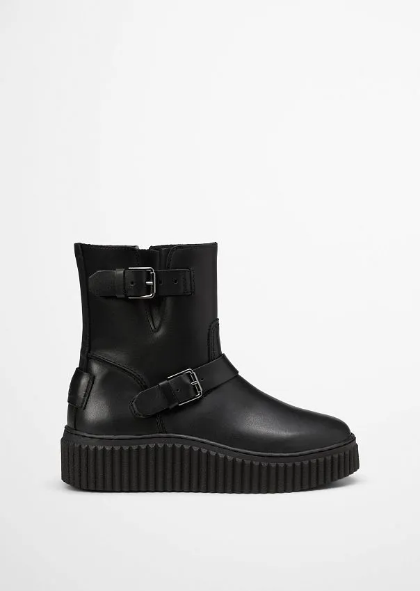 Ботинки зимние Bianca из натуральной кожи Marc o'Polo - фото 1