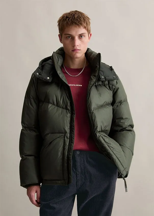 Пуховик со съемным капюшоном Marc o'Polo - фото 1