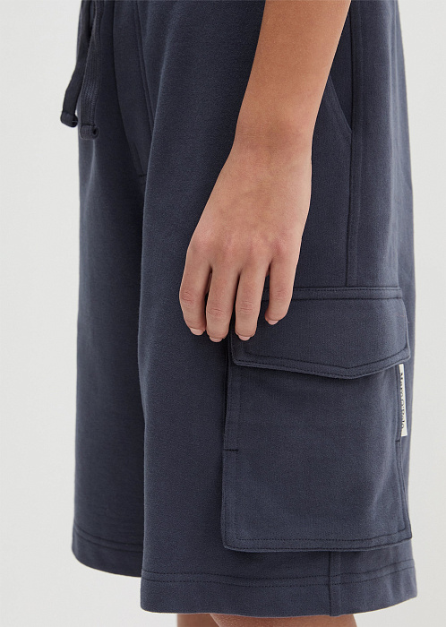 Шорты-бермуды из органического хлопка
