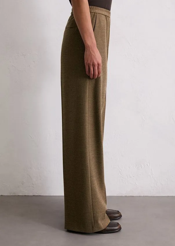 Широкие фланелевые брюки Marc o'Polo - фото 5