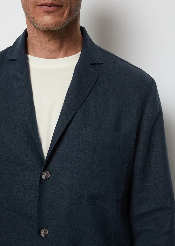 Пиджак из чистого льна